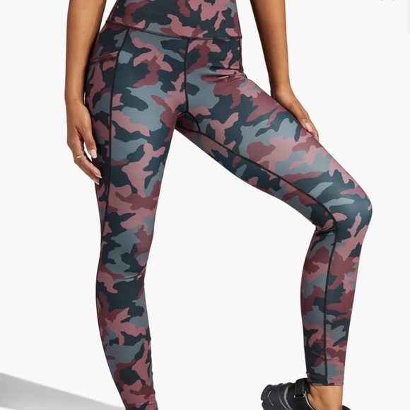 High waist print pocket workout legging - Picture 1 of 4